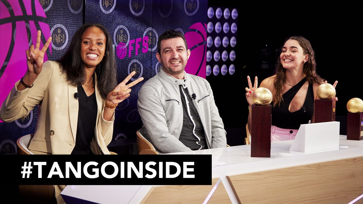 BourgesBasket's tweet photo. #TangoInside : les #TrophéesLFB à @sport_en_france 📺
👉 https://t.co/9juZll8rp6
#FiertéTango https://t.co/K9w3ZNkUpO
