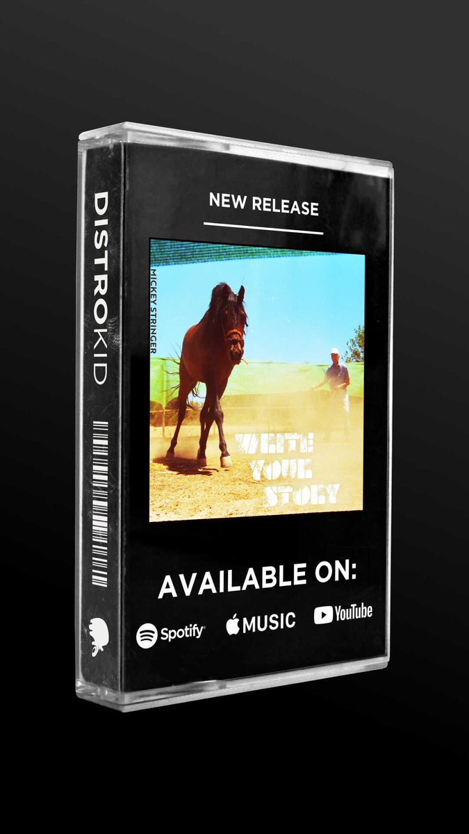 mcstringermusic's tweet photo. New single, who dis?
“Write Your Story” is out everywhere! Go have a listen. 🤗

#distrokid made me this image and it’s kinda neat. https://t.co/v5I9G1MAaX