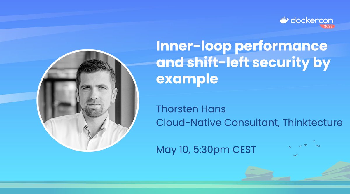 See you at #DockerCon

#innerloop #shiftleft #docker #cotnainers