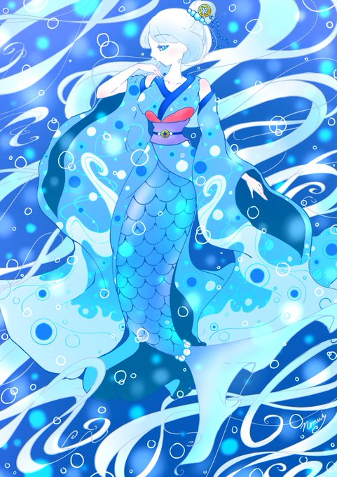青い鯉のぼりのtwitterイラスト検索結果