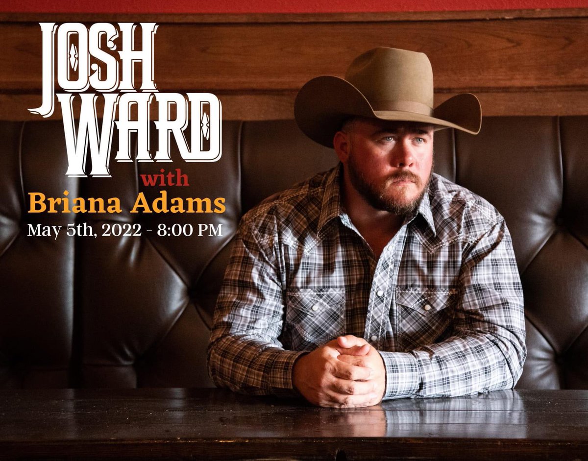 I’ll be opening for <a href="/joshwardmusic/">Josh Ward</a> at the <a href="/GlobeTheatreTX/">Globe Theatre TX</a> in Bertram, TX Thursday night! Gonna be a helluva time! Doors open at 7pm &amp; I’ll be kickin’ things off at 8pm. Y’all c’mon!
🎟TICKETS🎟: eventbrite.com/e/304158334767