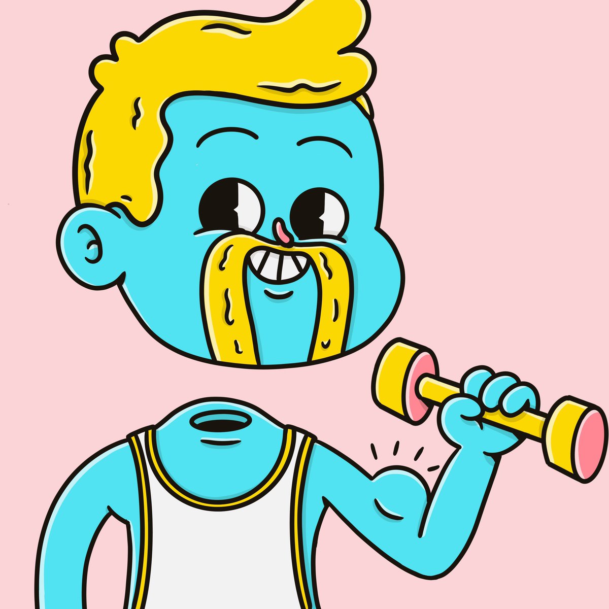 There’s one thing Coach Anders loves more than pumping iron &amp; helping Simps get in the best shape of their lives…

It’s smashing protein shakes while telling stories from the time he “almost went pro” in College.

Now he’s got time to train all of YOU!

#SimpKids #NFTCommunity