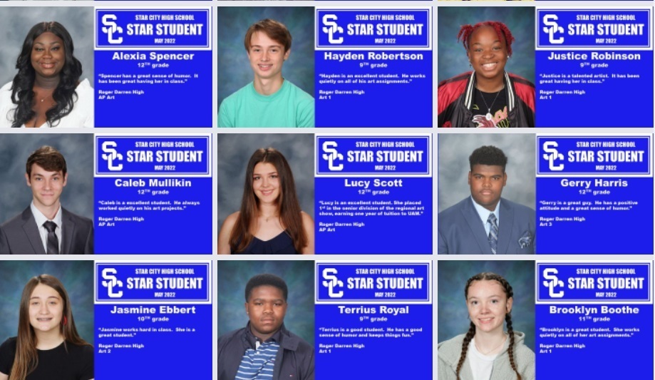 Star City High School Star Students for May 2022 are now online at: facebook.com/media/set/?van…  #BeTheBest
