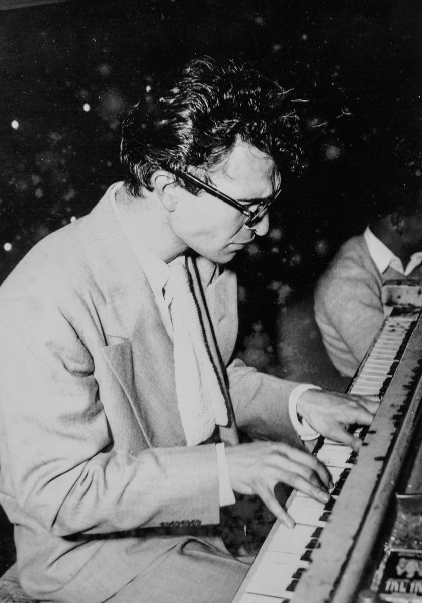 Today, we celebrate one of our most distinguished alumni, Dave Brubeck ’42!

5/4 is his day because of the famous “Take Five” tune, composed by his saxophonist Paul Desmond and originally recorded by the Brubeck Quartet in 5/4 time.