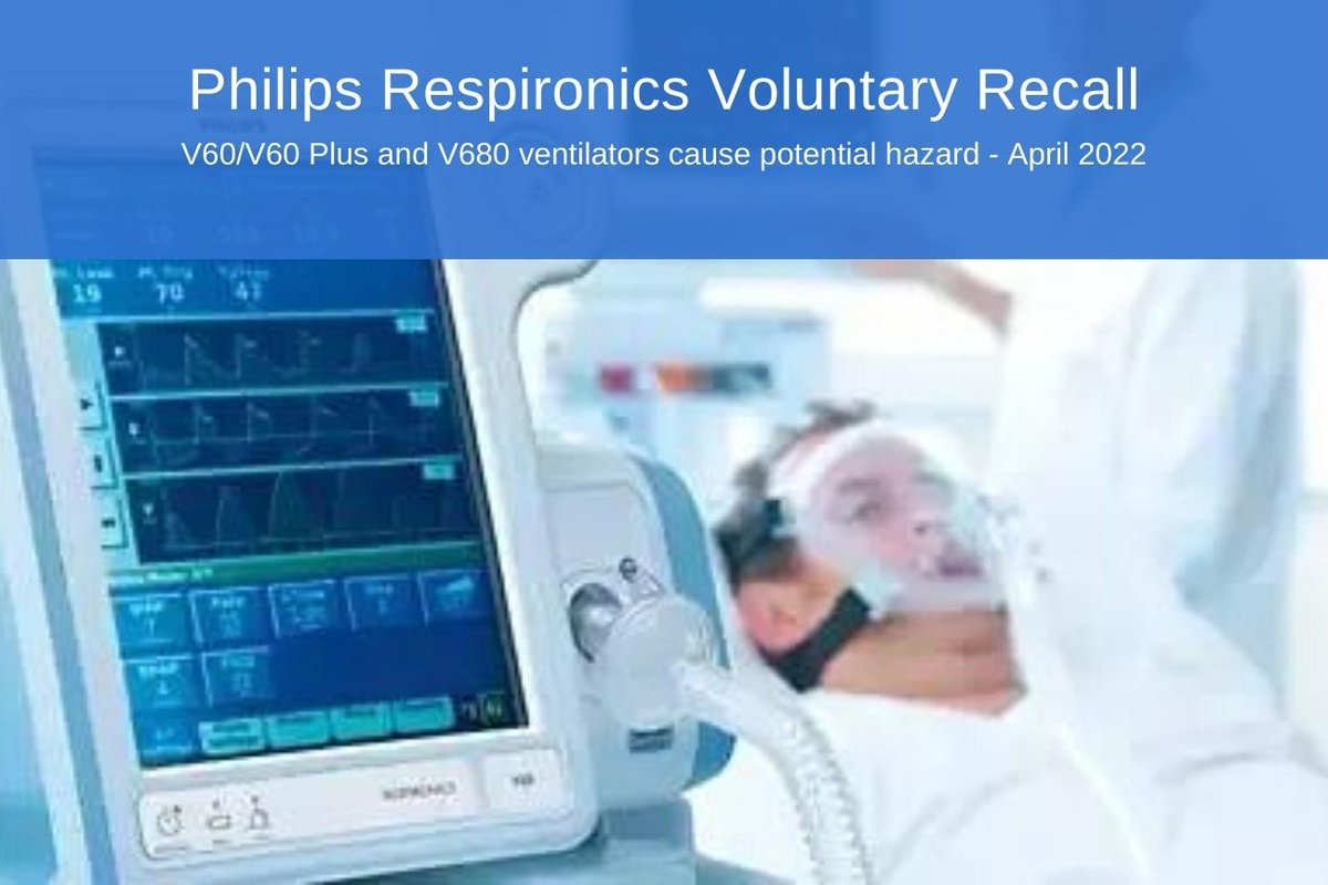 cemarking's tweet photo. Philips Respironics publicly announced the recall of medical devices in the Ventilator-series. This is not the first time these devices have been in the news due to life-threatening flaws in the technology used.
https://t.co/lBh7FxKQc6

#MedTech #Philips #PhilipsRespironics #FDA https://t.co/XkKz6od7XO