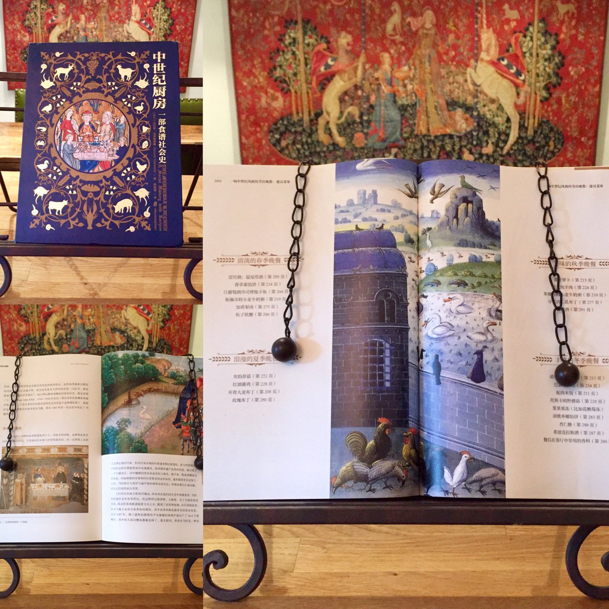 The beautiful Chinese translation of my Medieval Kitchen, published by the Shanghai Academy of Social Sciences