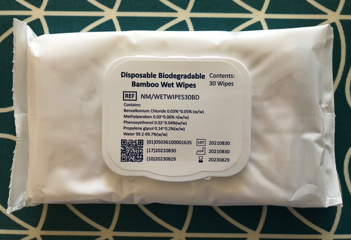 Glad to see my Mum’s medical supplies are finally making sustainable efforts #bamboo🐼