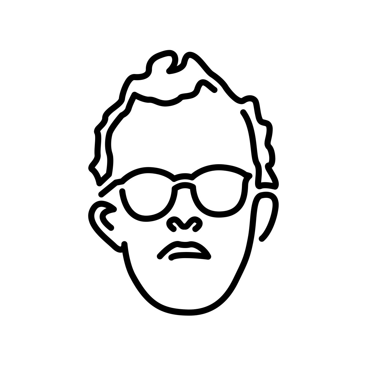 Happy birthday to keith haring. legend. 