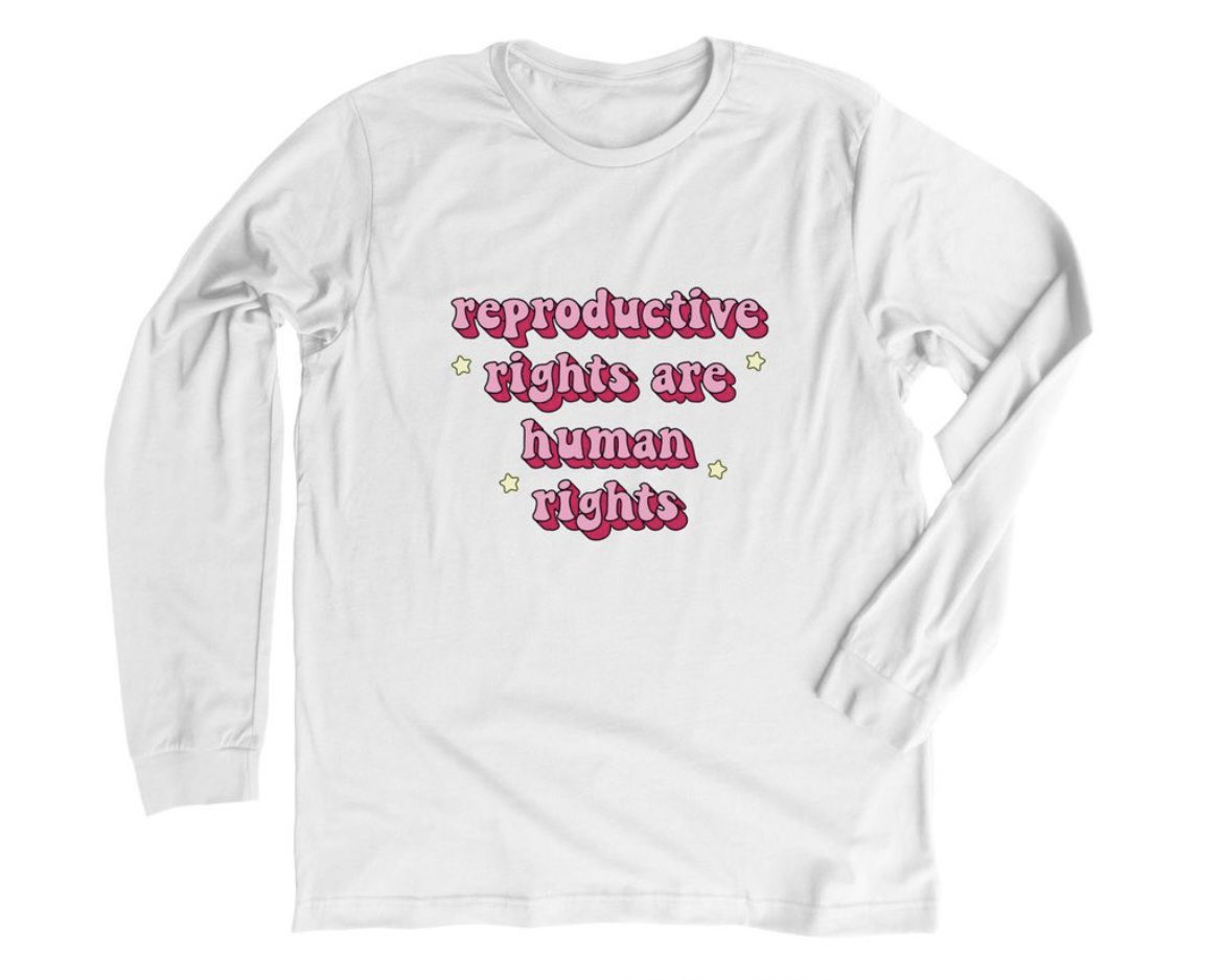 Just launched my “Reproductive Rights are Human Rights” campaign to benefit <a href="/abortionfundpa/">Abortion Liberation Fund of PA</a>. There’s multiple shirt styles and colors available until May 16th! bonfire.com/repro-rights