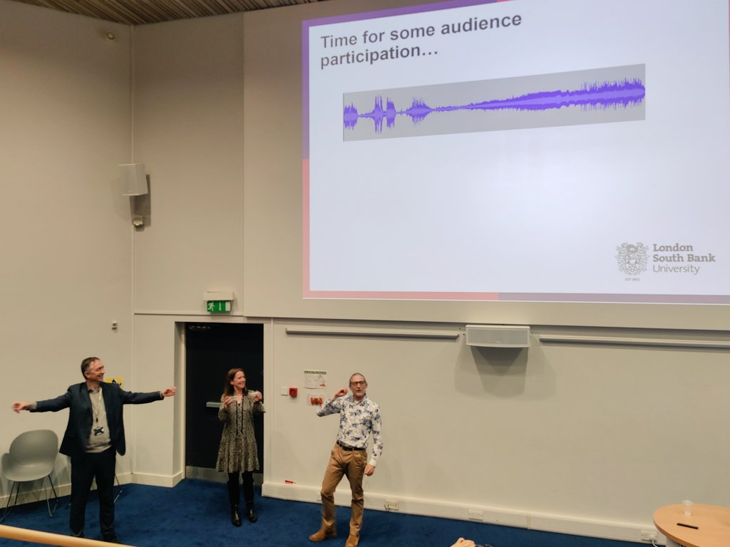 Exactly what you expect from an inaugural lecture; music, fun, dancing and solid science!
Thanks for the great time and congratulations @SteveDunn09 
<a href="/LSBU/">London South Bank University - LSBU</a> 
<a href="/LSBU_ENG/">School of ENG</a>