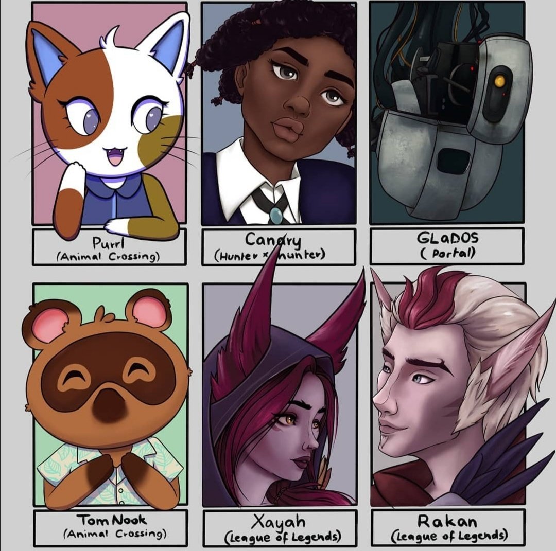 eroviah_'s tweet photo. I would love to do fanarts like #sixfanarts 
Please give me some of your favorites!🥰 https://t.co/Guzre6M9dL