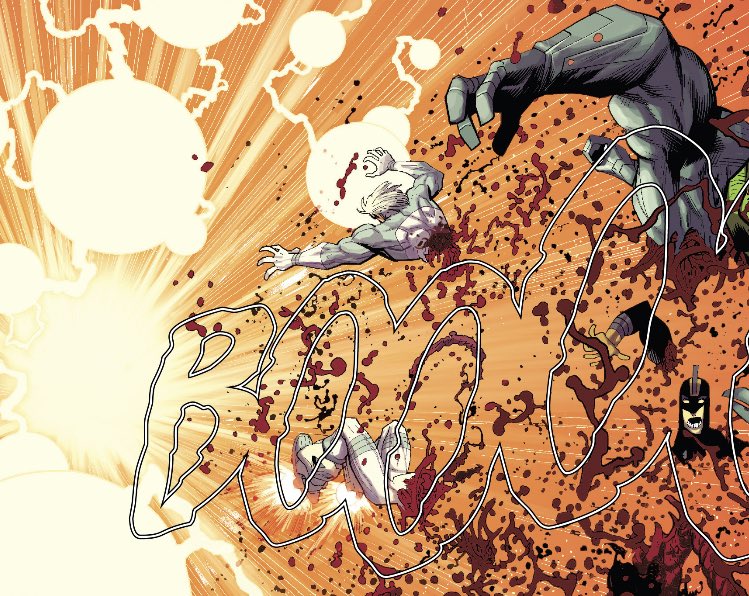 最近のMARVELコミックで一番酷かったと思う別アースのヒーロー虐殺事例は、ハルクが次元間移動を取り締まるどっかの世界のヒーローチームを一瞬でバラバラにしたやつ 