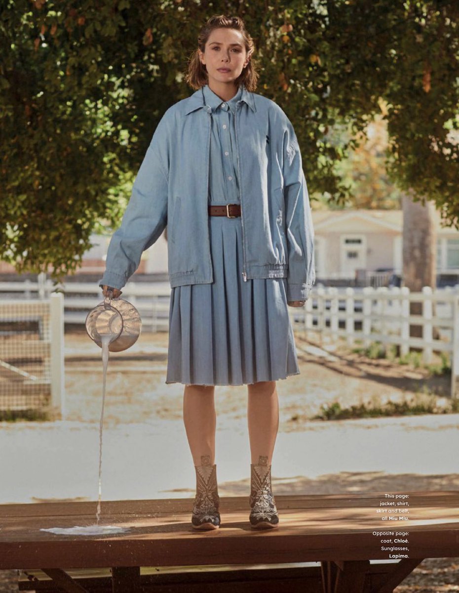 elizabeth olsen for vogue hong kong