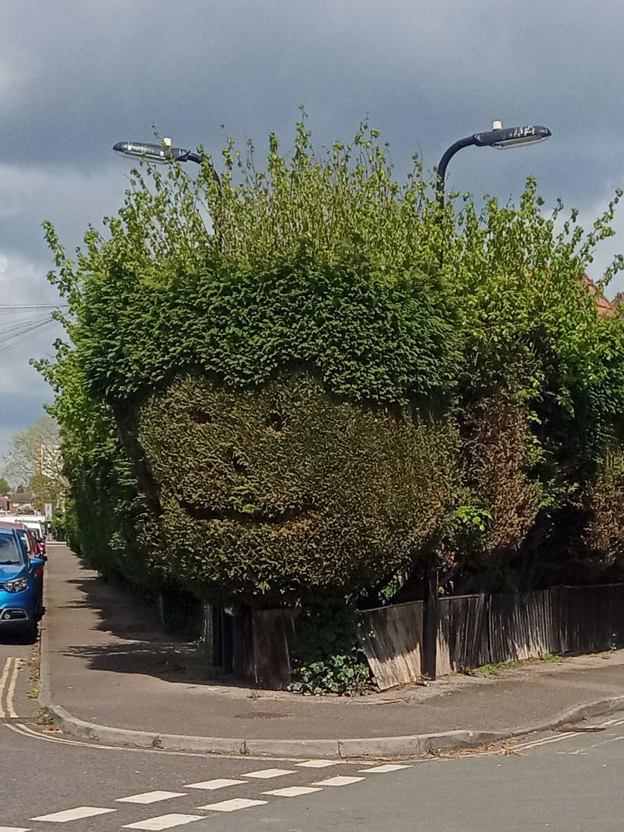 It looks like the residents in Arthur Road and Stafford Road in Freemantle (Southampton) have some extra company to help with their Beltane celebrations. BTW the Green Man is voting Labour in tomorrow's council elections.
