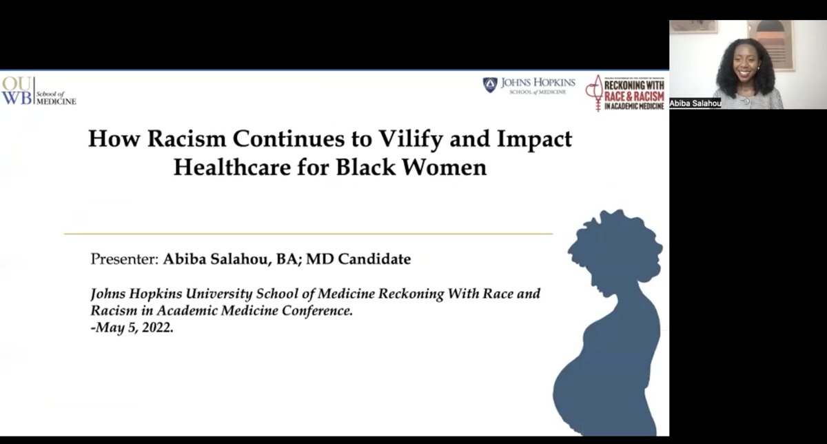 Abiba Salahou, MD (@abibasalahoumed) on Twitter photo The <a href="/JohnsHopkins/">Johns Hopkins University</a> <a href="/ihmjhu/">HistMedJHU</a> <a href="/HopkinsMedicine/">Johns Hopkins Medicine</a> Reckoning with Race and Racism in Academic Medicine Conference is tomorrow! This presentation means so much to me. Thankful for the space to have this conversation!๐๐ฟ #RacismReckoningMed22 #MedEd #medtwitter #Antiracism #Blackinmedicine The <a href="/JohnsHopkins/">Johns Hopkins University</a> <a href="/ihmjhu/">HistMedJHU</a> <a href="/HopkinsMedicine/">Johns Hopkins Medicine</a> Reckoning with Race and Racism in Academic Medicine Conference is tomorrow! This presentation means so much to me. Thankful for the space to have this conversation!๐๐ฟ #RacismReckoningMed22 #MedEd #medtwitter #Antiracism #Blackinmedicine