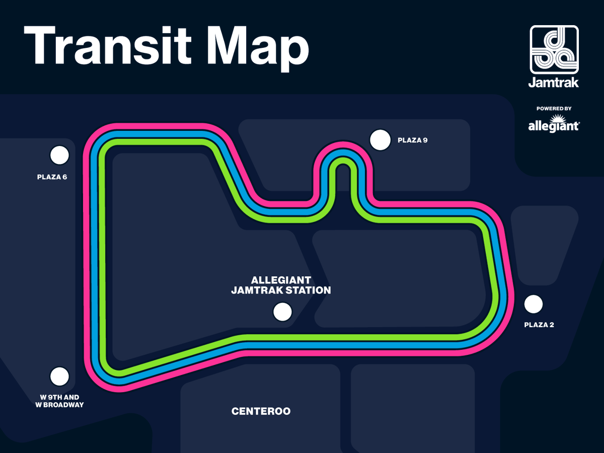 2022 Bonnaroo map