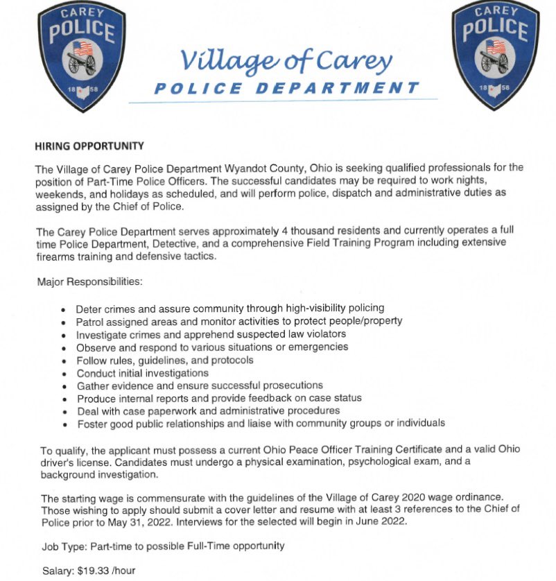 Hiring Opportunity!