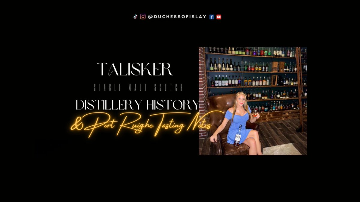 DuchessofIslay's tweet image. Talisker Port Ruighe
Refresh your memory on Talisker’s distillery history, from curses to dangerous product exchanges on the high seas. Port Ruighe tasting notes included. Cheers! 🥃

duchessofislay.com/the-whisky/f/t…

#whisky #scotch #talisker #scotchwhisky #isleofskye