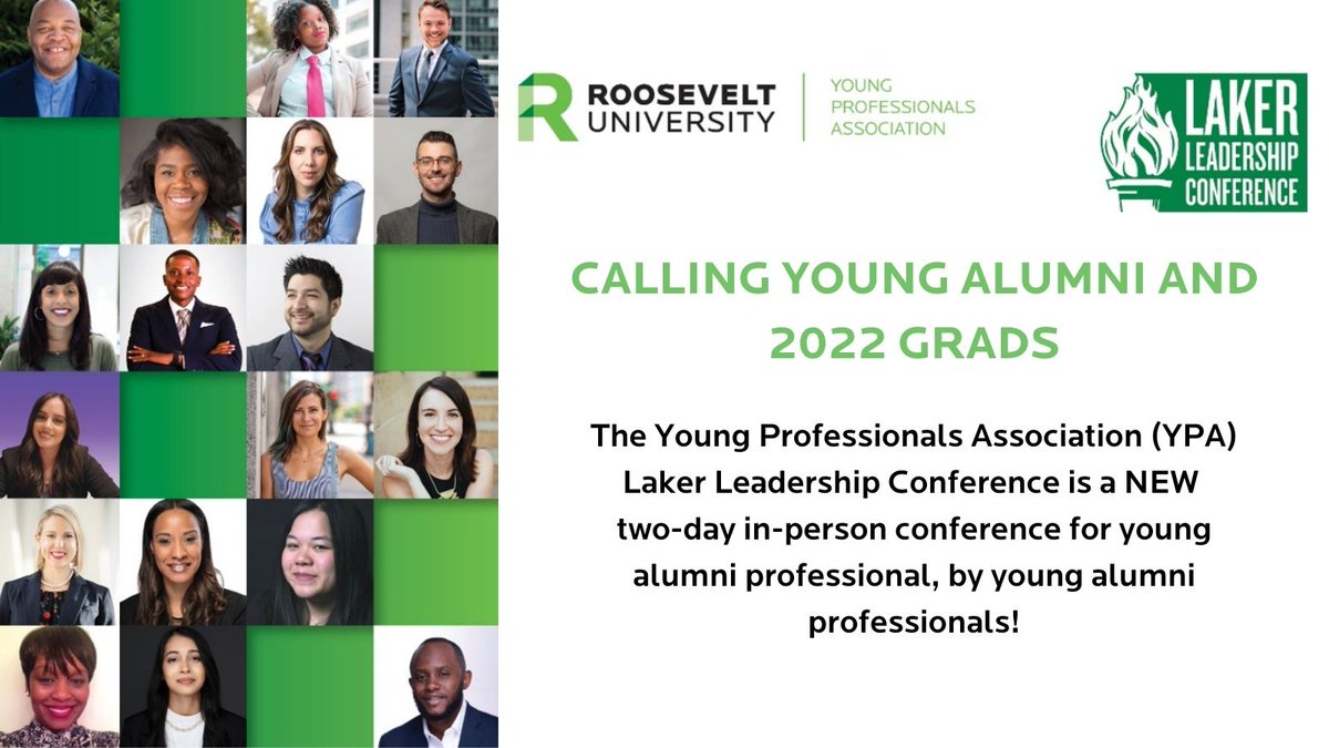 Curious about what happens after #graduation? 🤔 
Discover what alumni life has been like for our Lakers at the Laker Leadership Conference on May 23-24.   
To learn about the 15+ professional development sessions and to register: roosev.lt/3MlPNt8
