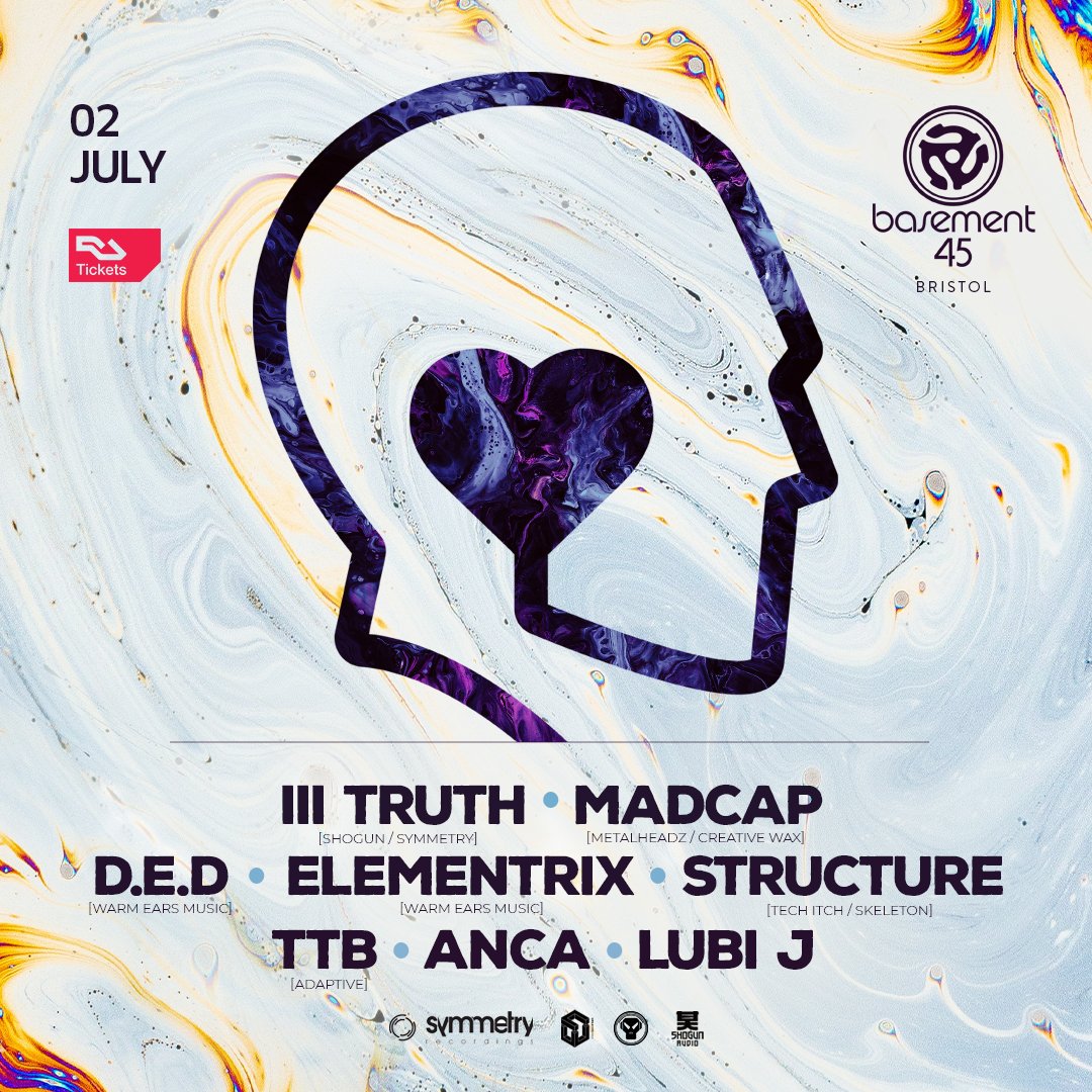 We are back baby ❤️

Celebrating 6 years of Warm Ears Music with this lovely bunch on the 2nd of July in Bristol at <a href="/Basement45/">Basement 45</a> 

Early bird tickets 👇 ra.co/events/1526100

#warmearsmusic #6yearsanniversary #bristol #dnb