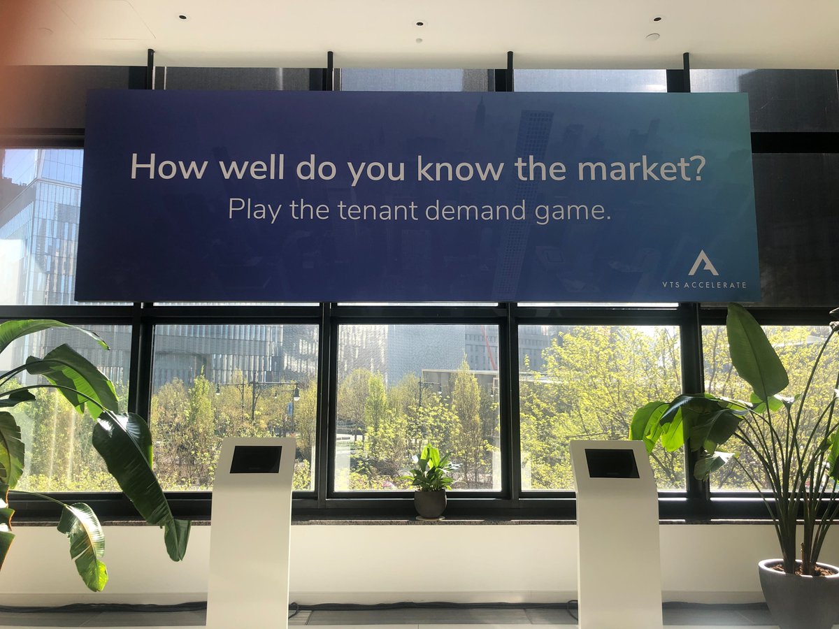 WeAreVTS's tweet photo. We brought our tenant demand game to VTS Accelerate!
Attendees got to test their knowledge while getting a taste of the valuable insights available through the VTS platform.
#vtsaccelerate #accelerate2022 https://t.co/lvERv8Ca7f