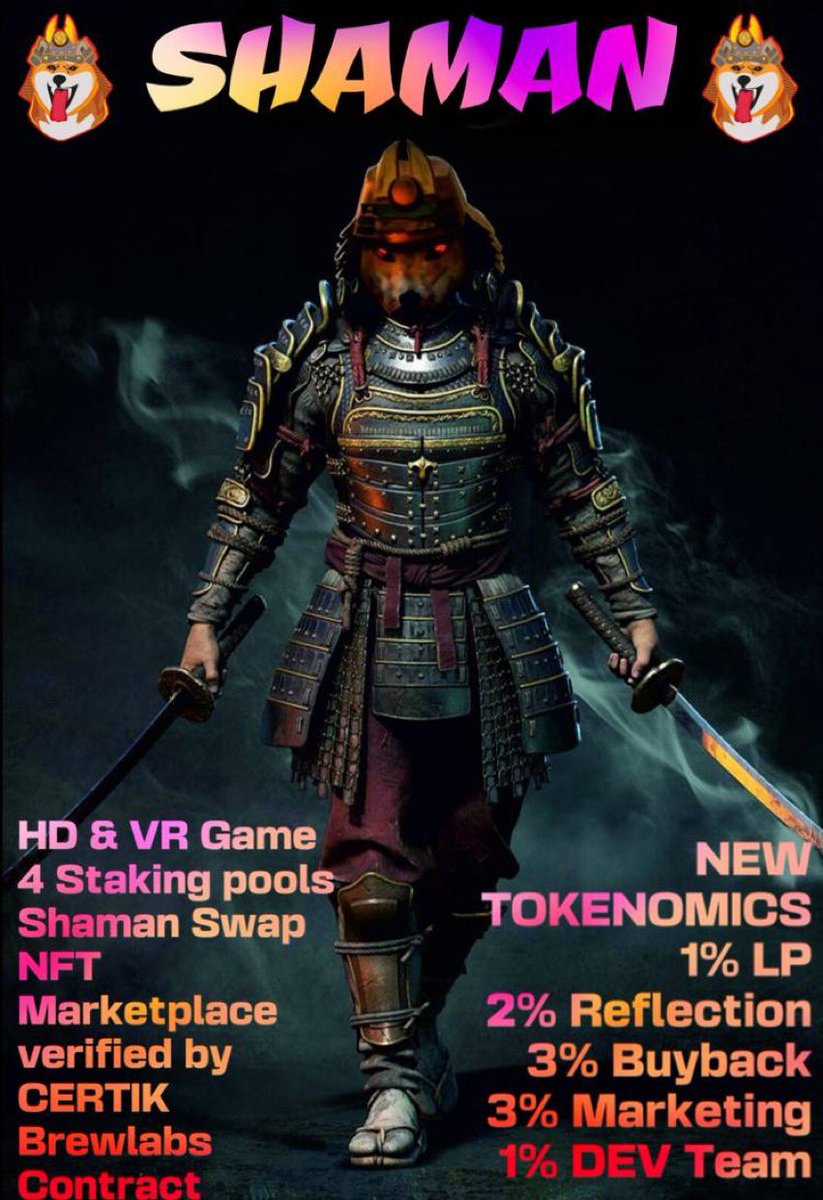 pushclean1's tweet photo. @CryptoMakk @XTexchange #shaman #shamantoken https://t.co/P984cdR15z