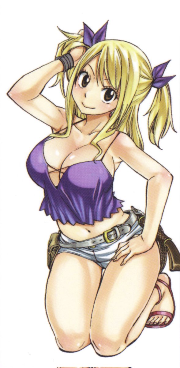 Daily Fairy Tail Girls on X: Lucy Hearfilia, THE goat. 🐐💛   / X