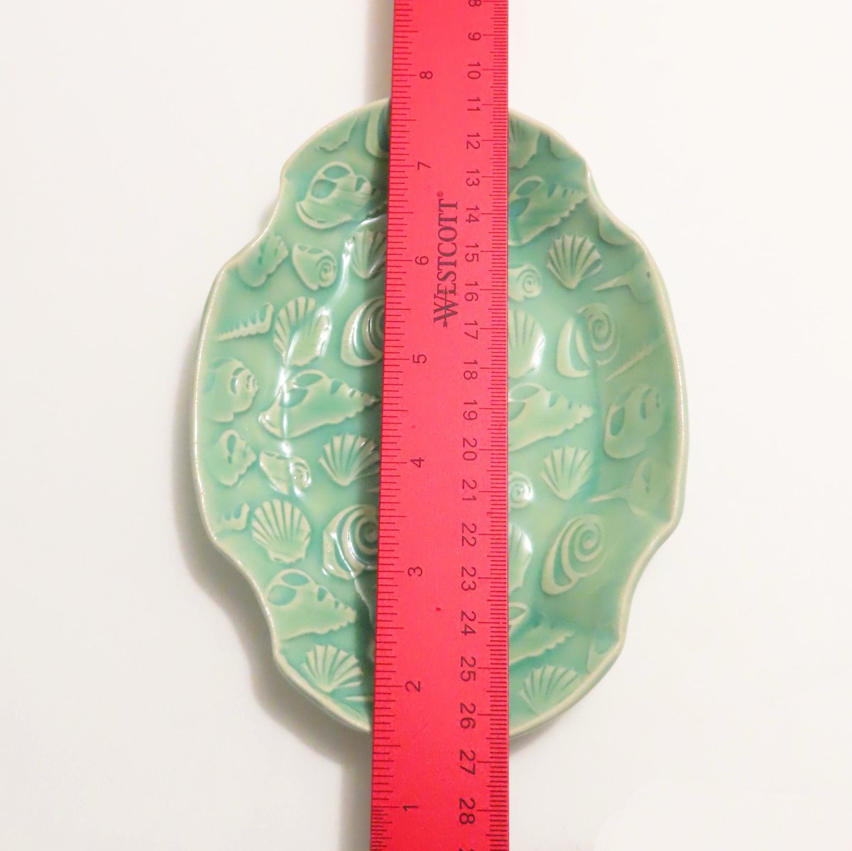 JKCJewelry's tweet photo. Aqua Green Seashell Pottery Soap Dish, Home Dรฉcor, Beach Decoration, Oval Ceramic Plate, Handmade Pottery, Jewelry Dish, Teabag Holder https://t.co/O04VqLEVvH #handmade #pottery #ceramics #art #SpoonHolder https://t.co/j2VUN9mTSO