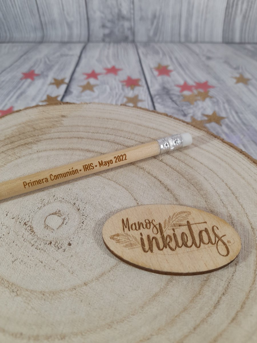 ManosInkietas's tweet photo. ¡Buenas tardes, inKietos!
.
.
.
No sólo cortamos, creamos, diseñamos, ensamblamos, decoramos. personalizamos... También grabamos las piezas que más te gustan para tus eventos 💓✏️.
.
.
.
#corteláser #grabadoláser #lápicespersonalizados #regalos #regalospersonalizados #recuerdos https://t.co/rTtZrpgLHm