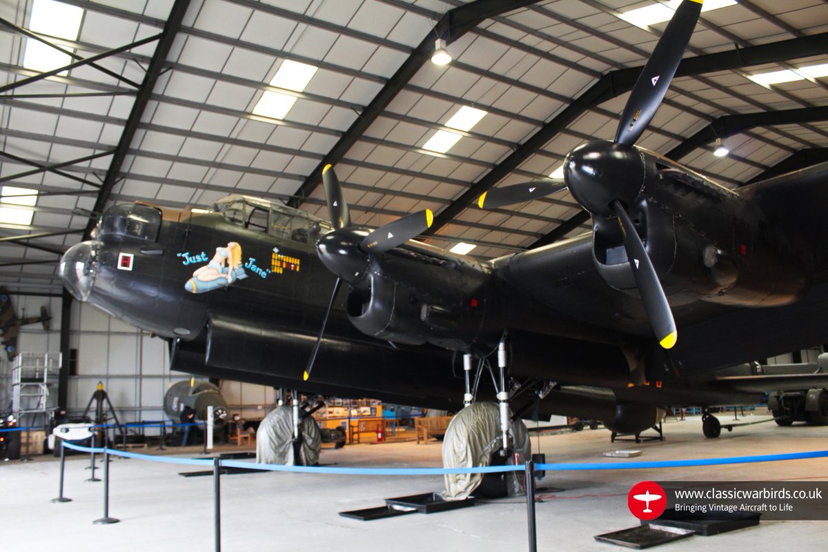 Avro Lancaster Mk B.VII 'Just Jane' at the Lincolnshire Aviation Heritage Centre. #aviationphotography #aviation #ww2 #worldwar2 #avgeeks #aviationdaily