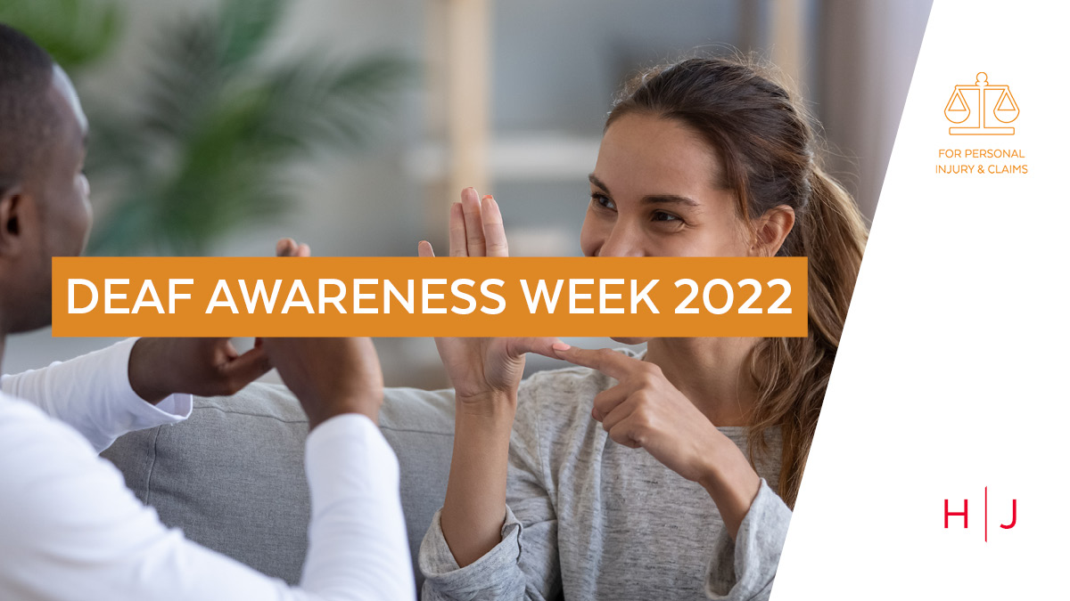 It's #DeafAwarenessWeek &amp; this year's theme is #Inclusion.

At Hugh James, we represent thousands of clients suffering with noise-induced #hearingloss. If you’ve suffered at work or during your time in the military, we are here &amp; ready to help: bit.ly/3MOBVYG #DAW2022