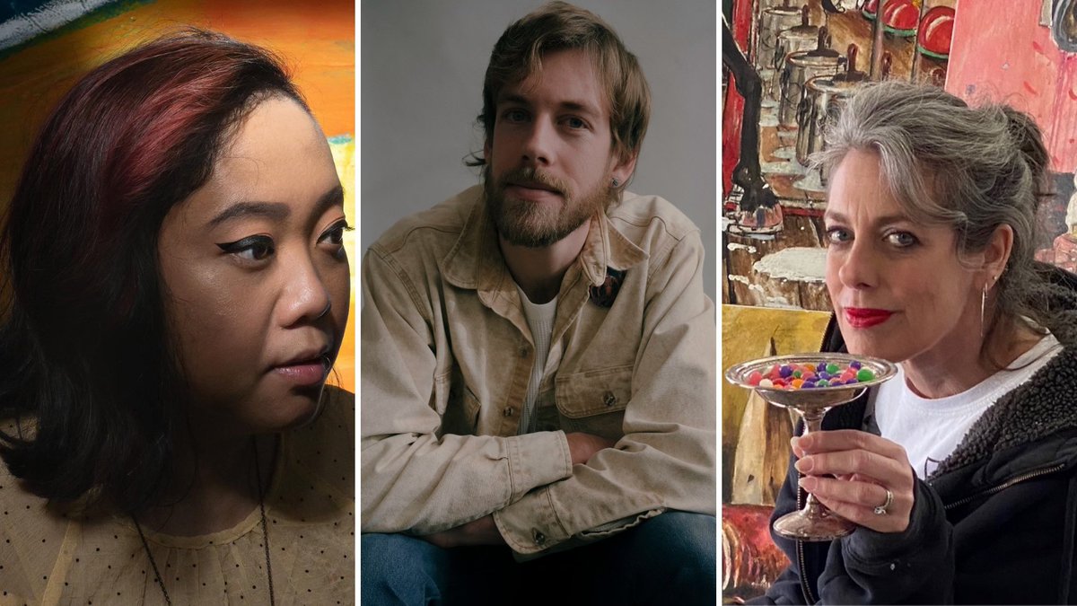 SoandSoBooks's tweet photo. First Friday Art Opening: Jenny Eggleston’s State of the Union w/ Ina Cariño &amp; James Davy. 5/6, 7pm: https://t.co/sGwnR0RfGU https://t.co/OVkN99InV6