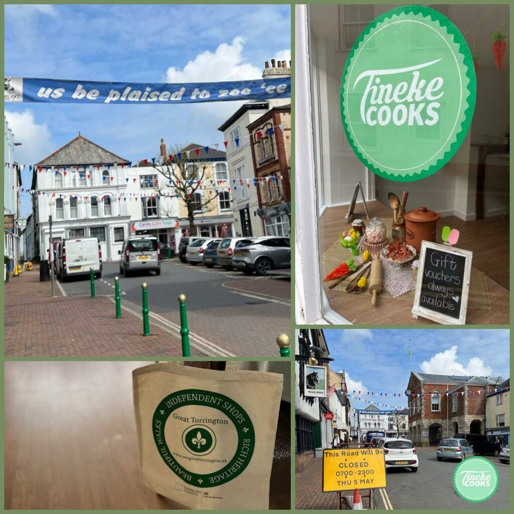 TinekeCooks's tweet photo. Happy May Fair tomorrow. It’s my 1st one ever…..👏😁
#northdevoncookeryschool #greattorrington #greattobeback #cookeryteacher #northdevon #torrington #cookeryschool #supportlocal #LovingNorthDevon #bestplacetobe #community #localbusiness #havefun https://t.co/xfWiIqK6bS https://t.co/S7BeyZyI3v