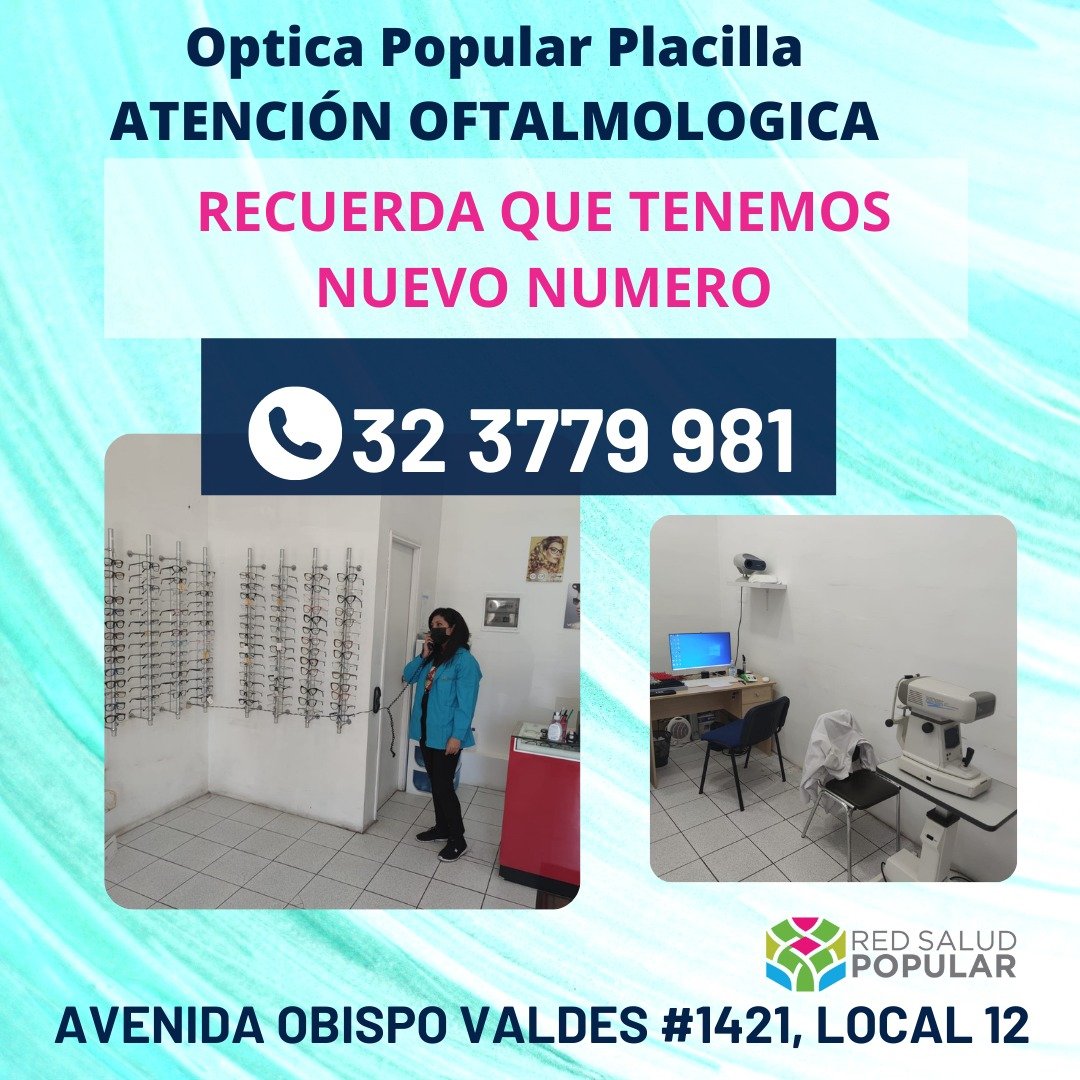 Redsaludpopular's tweet photo. 🙌🏼 RECUERDA QUE #OPTICAPOPULAR #PLACILLA TIENE NUEVO NÚMERO TELEFÓNICO❗️🎉
☎️ 32 377 9981
✍🏽Anota y compartelo con quienes lo necesiten!!
🗓️ Nuestro horario
Lunes a jueves de 9:00 a 13:00 horas / 15:00 hasta 16:30 horas
Viernes 9:00 a 13:00 horas / 15:00 hasta 15:30 horas https://t.co/H4FkAaSu4C