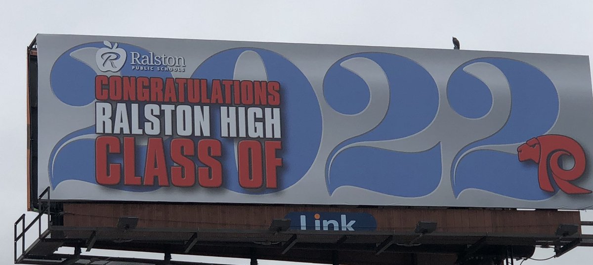The billboard turned out amazing! Ram Power! Boom! 💪🐑👊 <a href="/RalstonSchools/">Ralston Schools</a> <a href="/RalstonHS/">Ralston High School</a>