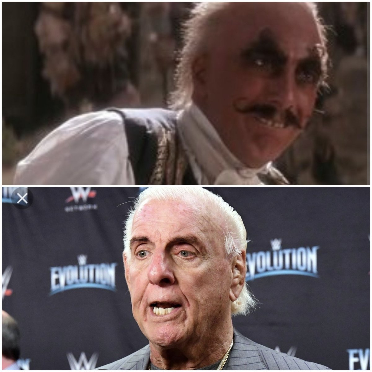Lost_Rebel_BB's tweet image. Can't unsee it now! 👋🏼 #WOOOO @dhbln @RicFlairNatrBoy