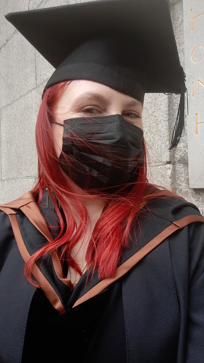 Graduated with a Masters in Historical Research. Two years of hard work and uncertainty. #bbkgrad