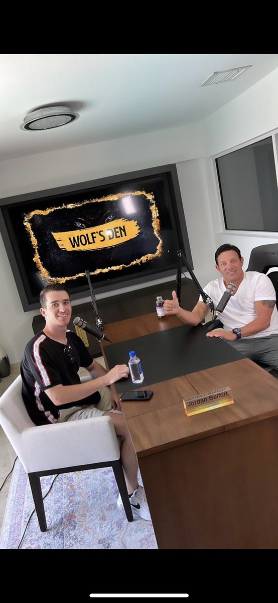 Hustlepedia's tweet photo. Pleasure chopping it up with @wolfofwallst 🤝

Can’t wait for this one to drop. https://t.co/8VFDT65pm6