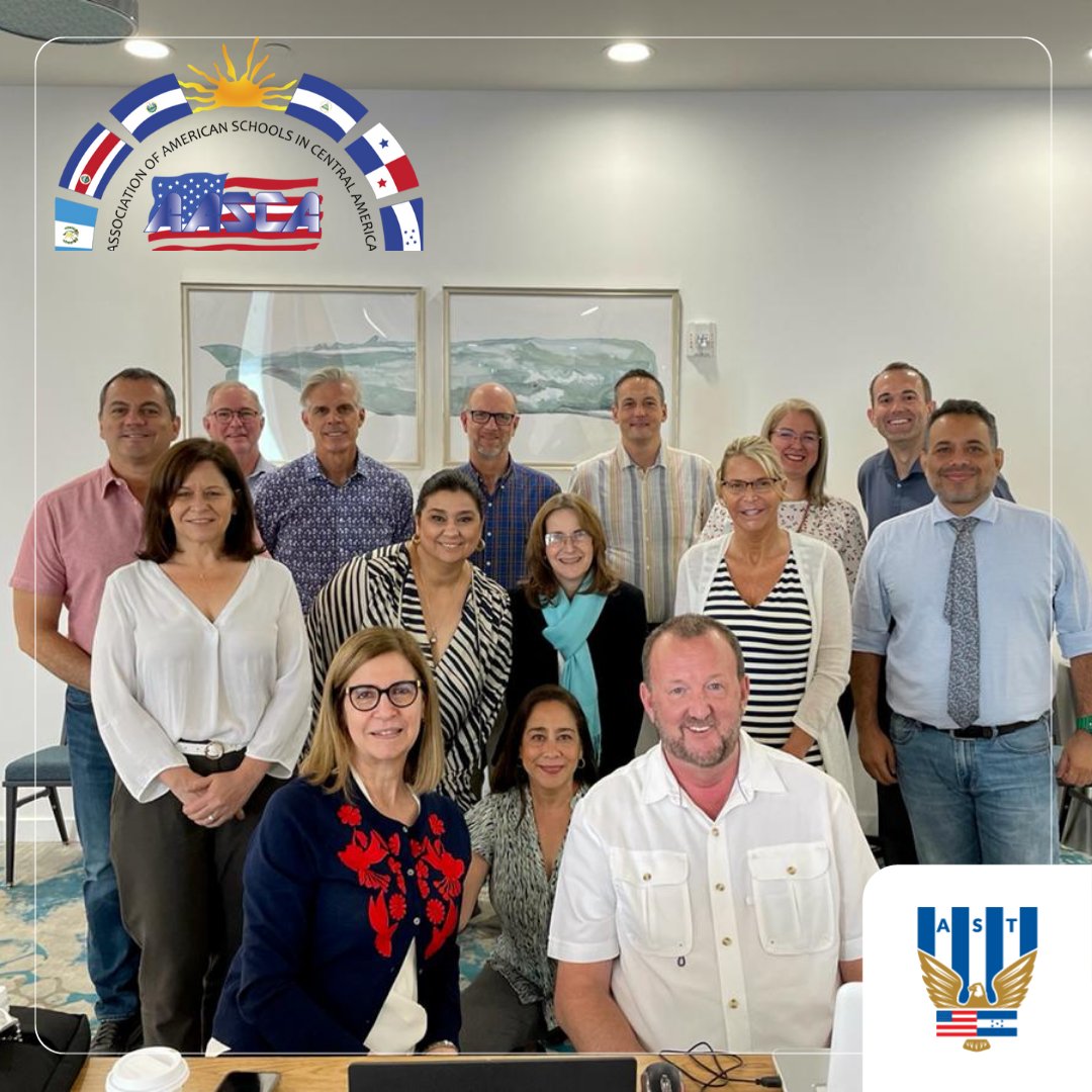 americanschool's tweet photo. AST's Superintendent, Mrs. Liliana Jenkins ('74) has been reelected as President of the Association of American Schools of Central America (AASCA), in the AASCA DIRECTORS CONFERENCE held in Miami, Florida. Congratulations Mrs. Jenkins #TrueEaglePride #GoEagles🦅 https://t.co/qCFiglsXlG
