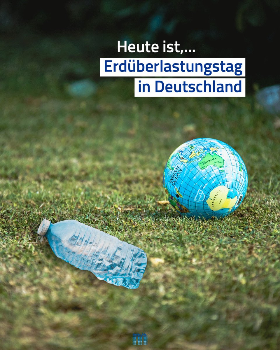 forscha's tweet photo. 4. Mai 2022 🌍
Seit heute verbrauchen wir in Deutschland mehr #ressourcen, als bis Ende des Jahres natürlich nachwachsen können - damit übersteigt unser #ökologischerFußabdruck in Deutschland die #biokapazität der Erde 😥
#SchuldenandieErde #overshootday
#LetsChangeIt https://t.co/kOeIIZILX7