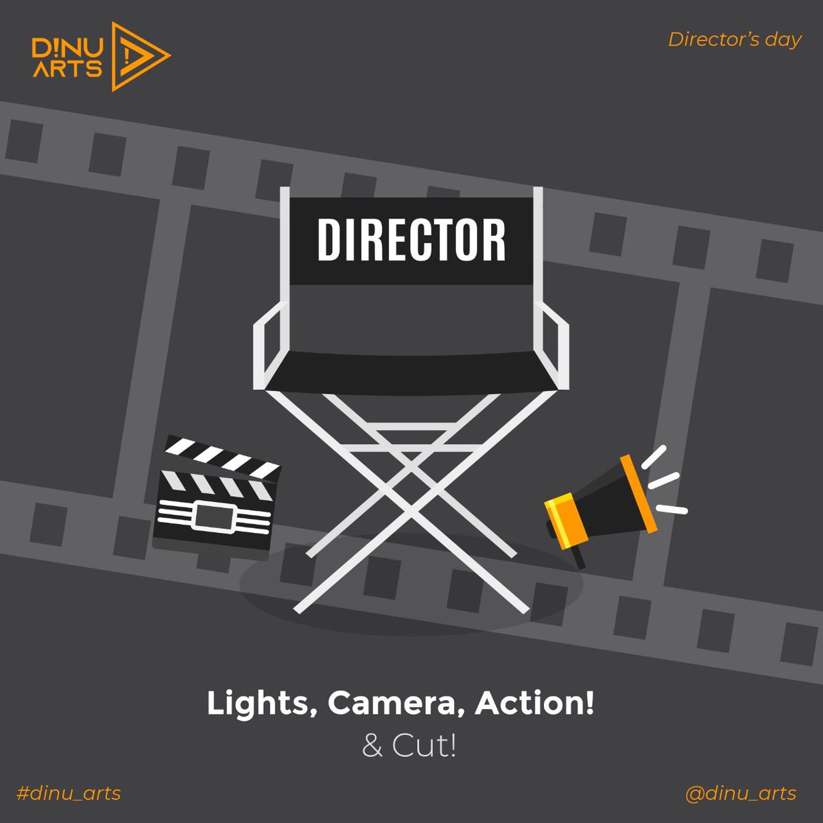 dinu_arts's tweet photo. To all the Lights, Camera, Action, Cut, Take okay, Packup and loads of struggles along with sleepless nights - Happy Directors Day! 🎬

#directorsday
#directorslife #director #filmmaker #illustration #dinu_arts #dinu_arts #lightscameraaction @dinu_dinesh12 https://t.co/lBzCDf3RBE
