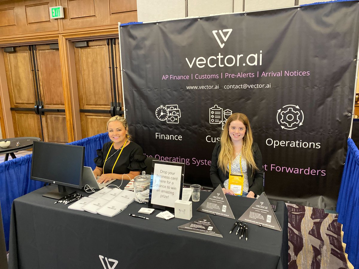 Raft_ai's tweet image. We&apos;re looking forward to seeing friends, colleagues and customers on the final day of the #NCBFAA Annual Conference. Join us at Booth 8!

Customs | Finance | Operations

#vectorai #customs #operations #automation