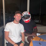 Image for the Tweet beginning: Unforgettable dinner. @Jumpman23 👑 