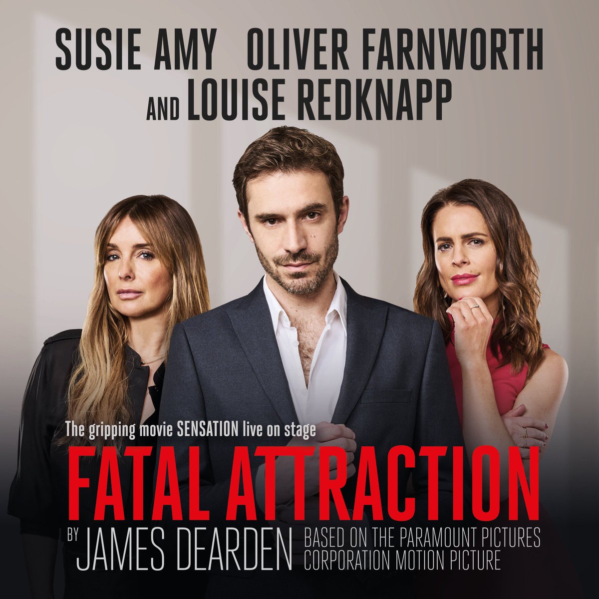 Really enjoyed <a href="/FatalOnStage/">Fatal Attraction</a> today at the <a href="/grandoperayork/">Grand Opera House York</a> go and see it if you can 👏 <a href="/LouiseRedknapp/">Louise Redknapp</a> and <a href="/SusieAmy/">Susie Amy</a> were truly amazing Oliver Farnworth not bad also! #FatalAttraction 🐇🔪