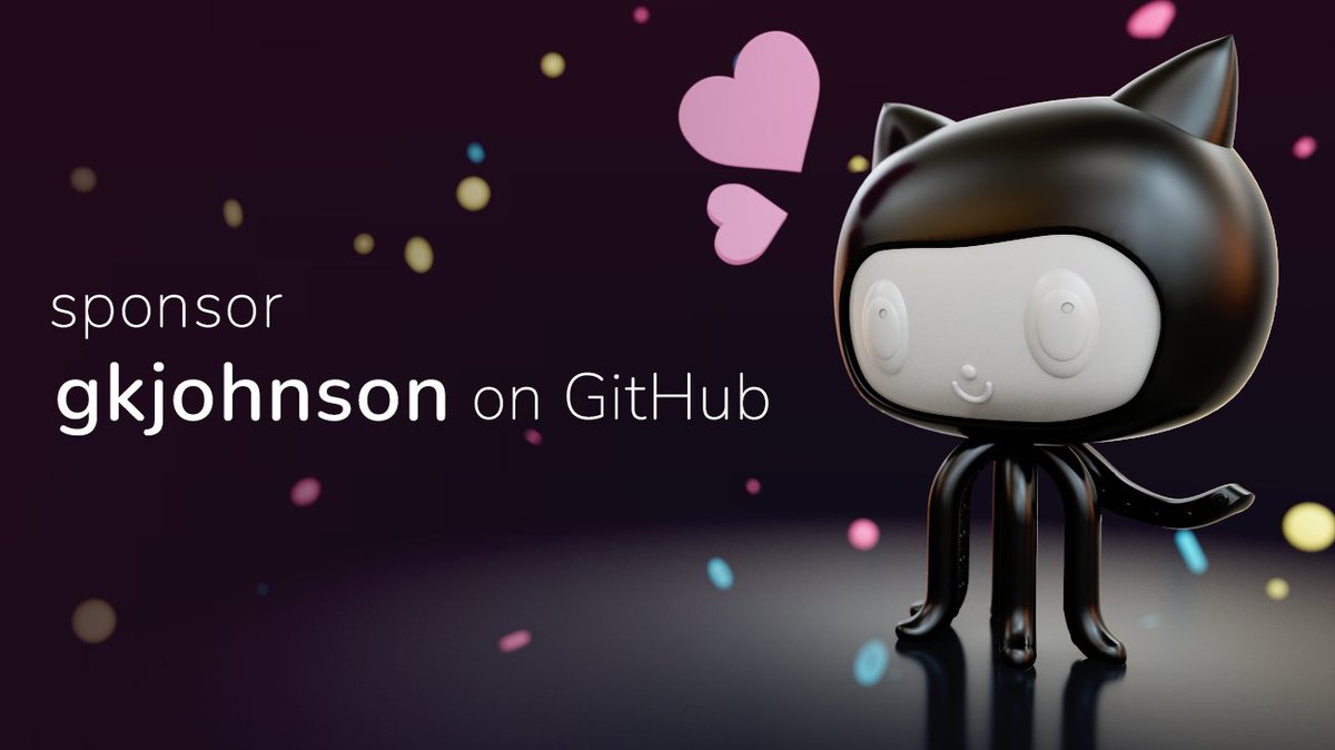 garrettkjohnson's tweet image. I've started a @Github Sponsors page to help support my open source contributions to three.js related projects like three-gpu-pathtracer, three-mesh-bvh, threejs-sandbox, and others!
Sponsor here!
github.com/sponsors/gkjoh…
#threejs #graphics #opensource #github #javascript
1 / 3
