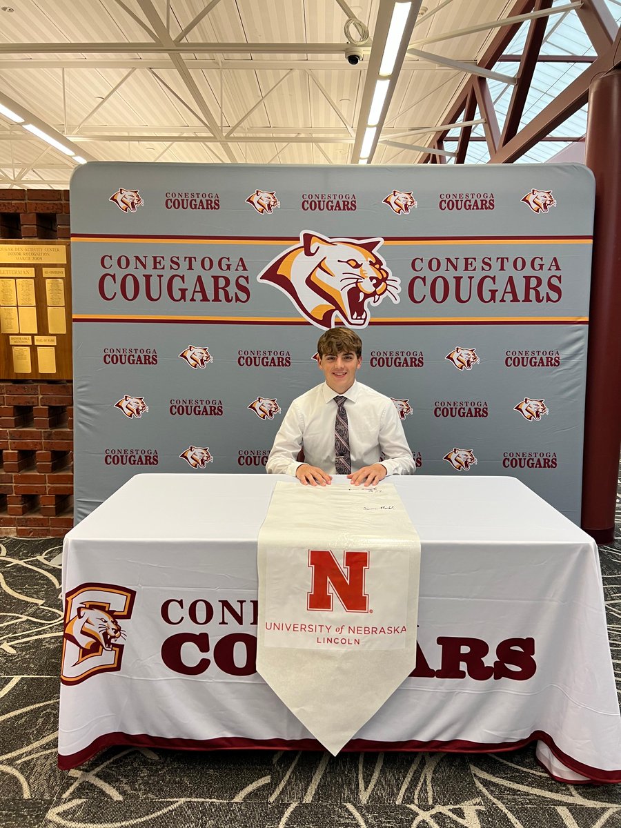 c1stoga's tweet image. Congrats Evan!  Evan will be headed to the University of Nebraska - Lincoln after graduation!