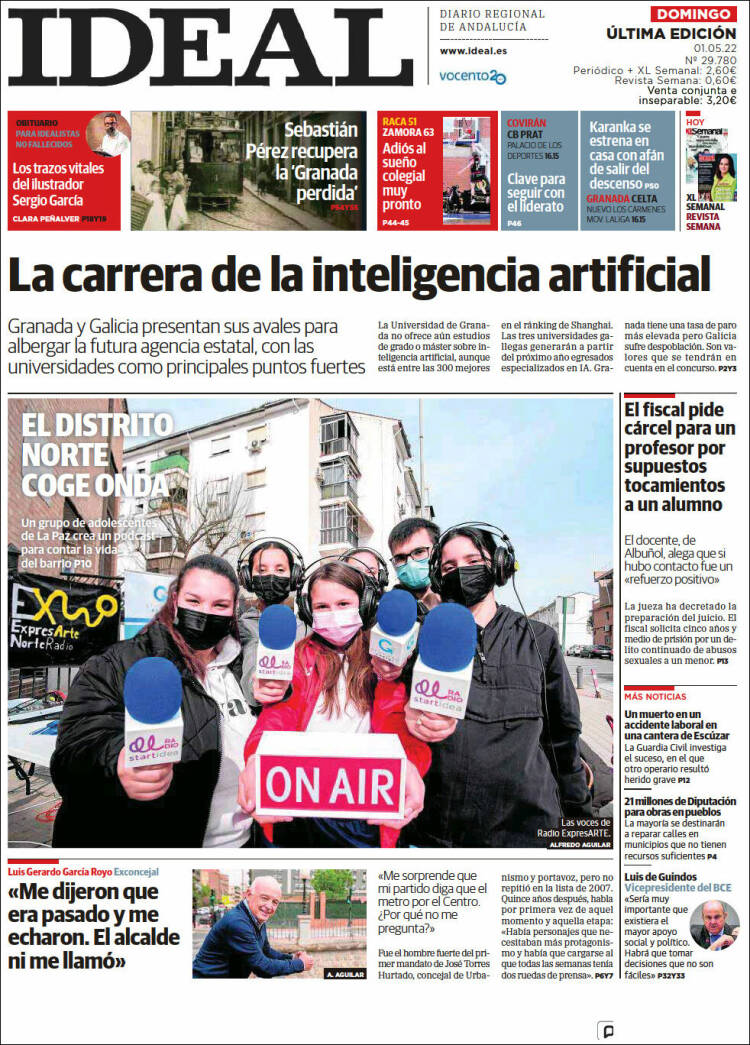 ¿Qué tiene la radio que tanto pellizca por dentro?
El domingo llevamos en la portada de <a href="/ideal_granada/">ideal_granada</a> el proyecto <a href="/ExpresarteNorte/">Radio Expresarte Norte</a>. Es la Radio del Distrito Norte de Granada: reivindicación e información comunitaria