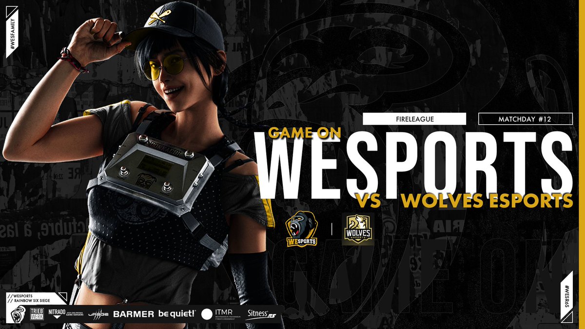🔥@FireLeagueDE | #R6S 🔥

Auf geht´s in den #12 MatchDay der Division 2.
⚔️ <a href="/wolves_esports/">Wolves Esports</a> 
⏱ 21.30 Uhr 

WeSTeam:
<a href="/MajesticalPC/">Majestical</a>
<a href="/MOuwner/">Marcel 'ouwner' M.</a>
<a href="/Viiroxx/">Viirox</a>
<a href="/ArceusR6/">Arceus</a>
@AnomST_ 

🔴 LiVE auf twitch.tv/fearnixxgaming
Im Cast für euch heute -> der gute @ThorsHeroR6 &amp; <a href="/ZnipeExoTiC/">ZnipeExoTiC</a> 🔴