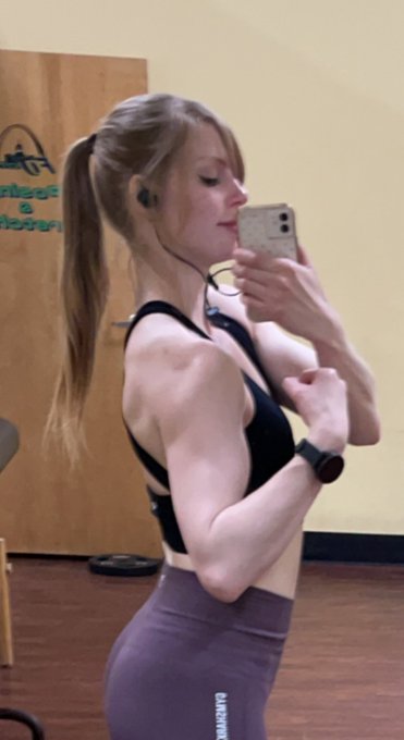 One day I&rsquo;ll get my quads to match how muscular my upper body is lol. I do train them just as much, but