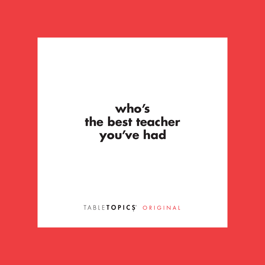 We appreciate teachers! Let's take a moment to talk about (and tag) the best teachers we know. 💌 #TeacherAppreciation